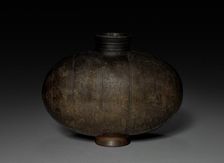 Cocoon Flask, 206 BC - AD 9. Creator: Unknown