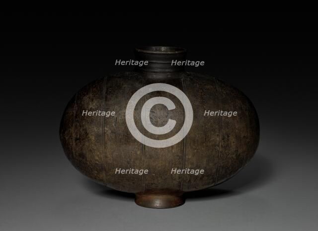 Cocoon Flask, 206 BC - AD 9. Creator: Unknown.