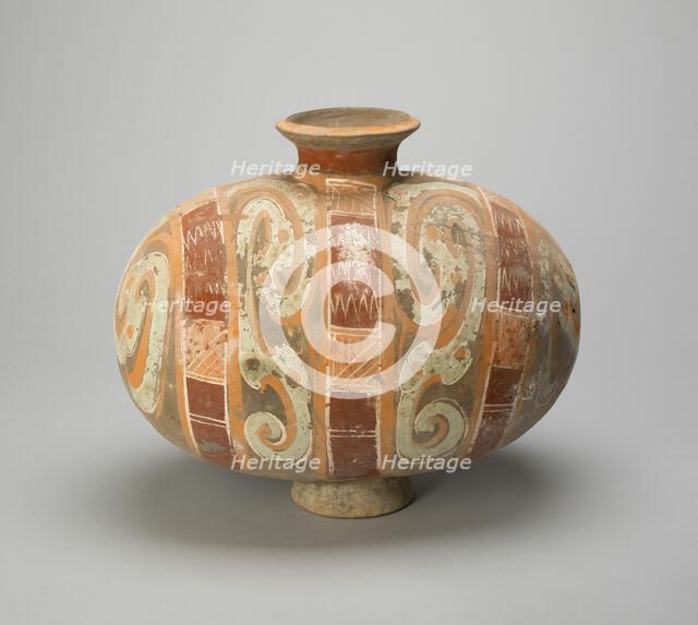 Cocoon-Shaped Flask (Jianxinghu), Qin or early Western Han dynasty, late 3rd/2nd century B.C. Creator: Unknown.