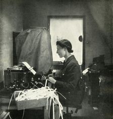 Code and Cypher Officer c1943. Creator: Cecil Beaton