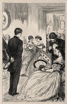 Coelebs in Search of a Mulready Envelope, 1865. Creator: George Louis Palmella Busson Du Maurier (British, 1834-1896)