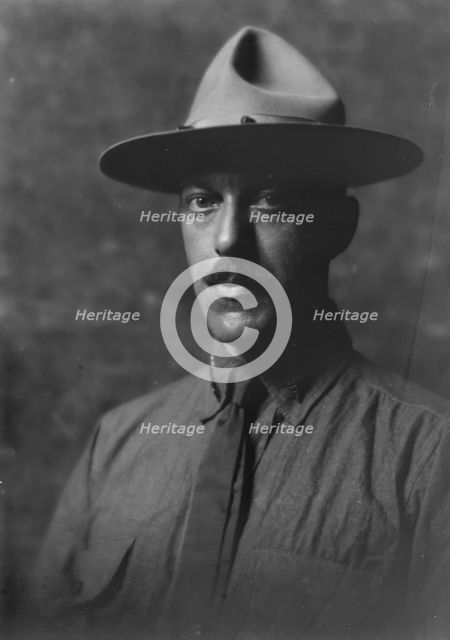 Coerr, F.H., Dr., portrait photograph, 1917 July 24. Creator: Arnold Genthe.