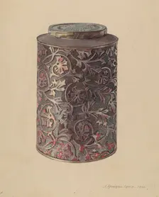 Coffee Can, 1938. Creator: J. Howard Iams