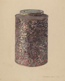 Coffee Can, 1938. Creator: J. Howard Iams