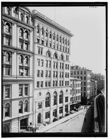 Coffee Exchange, New York, between 1890 and 1901. Creator: Unknown