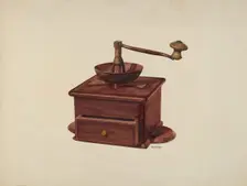 Coffee Grinder, 1937. Creator: Dayton Brown
