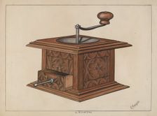 Coffee Grinder, c. 1936. Creator: Raymond Manupelli