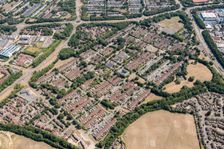 Coffee Hall housing estate, Milton Keynes, 2018. Creator: Damian Grady