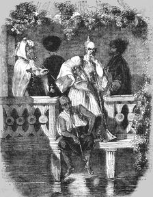 Coffee-House on the Bosphorus 1854. Creator: Unknown