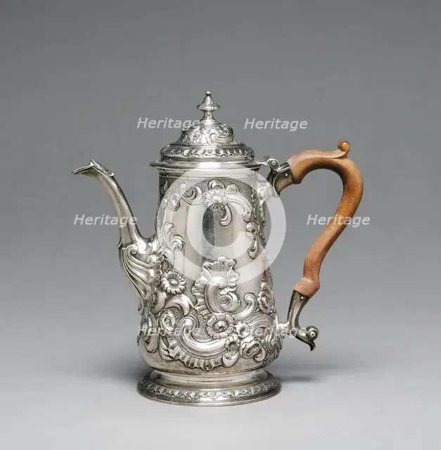Coffee Pot, 1742-1743. Creator: Unknown.