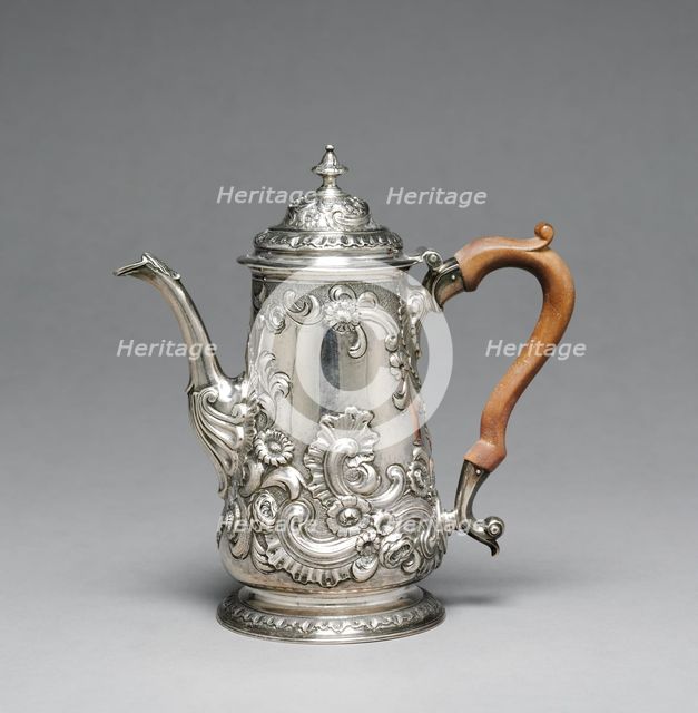 Coffee Pot, 1742-1743. Creator: Unknown.