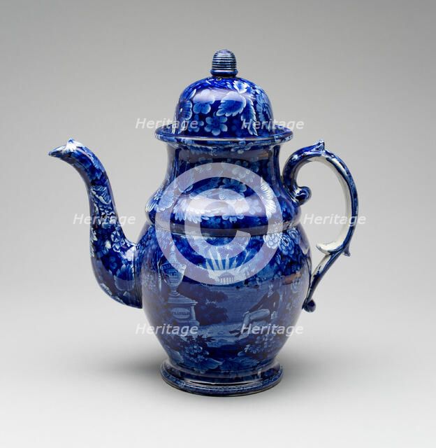 Coffee Pot, 1825/30. Creator: Enoch Wood & Sons.