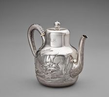 Coffee pot, 1881. Creators: Dominick and Haff, Giles Brothers and Company