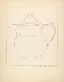 Coffee Pot, 1935/1942. Creator: Charles Cullen