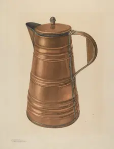 Coffee Pot, 1935/1942. Creator: Nicholas Acampora