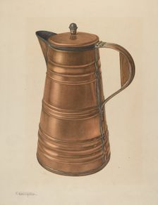 Coffee Pot, 1935/1942. Creator: Nicholas Acampora