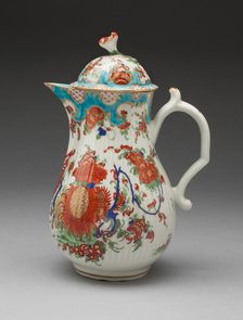 Coffee Pot, Worcester, c. 1775. Creator: Royal Worcester