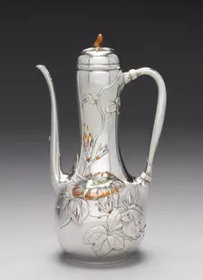 Coffee Pot, c. 1879. Creator: Tiffany & Co. (American, New York, est. 1837)