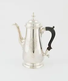Coffee Pot, London, 1750/51. Creator: Fuller White