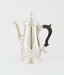 Coffee Pot, London, 1750/51. Creator: Fuller White