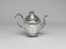 Coffee Pot (part of a set), 1852/64. Creator: J.T. and E.M. Edwards