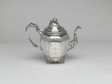 Coffee Pot (part of a set), 1852/64. Creator: J.T. and E.M. Edwards