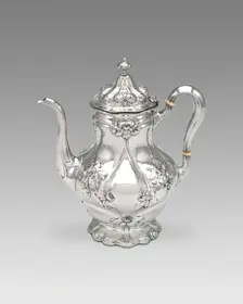 Coffee Pot (part of a set), 1900. Creator: Gorham Manufacturing Company