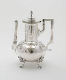 Coffee Pot, part of Tea and Coffee Service, 1878. Creator: Rogers Smith and Company