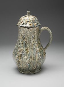 Coffee Pot, Staffordshire, 1750/65. Creator: Staffordshire Potteries