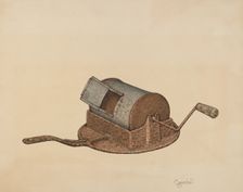Coffee Roaster, c. 1939. Creator: Claude Marshall