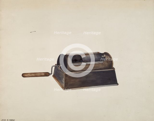 Coffee Roaster, c. 1940. Creator: Jessie M Youngs.