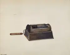Coffee Roaster, c. 1940. Creator: Jessie M Youngs