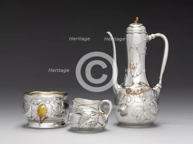 Coffee Service, c. 1879. Creator: Tiffany & Co. (American, New York, est. 1837).