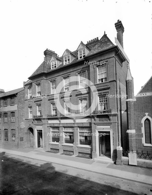 Coffee Tavern, Clevedon, Maidenhead, Berkshire, c1860-c1922. Artist: Henry Taunt