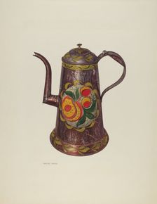 Coffeepot, 1940. Creator: Wayne White