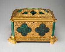 Coffer, Russia, c. 1880/90. Creator: Unknown