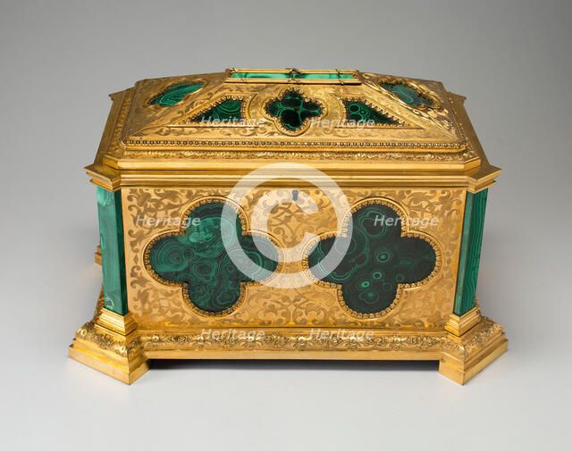 Coffer, Russia, c. 1880/90. Creator: Unknown.