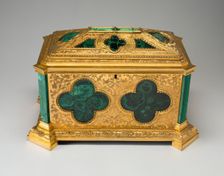 Coffer, Russia, c. 1880/90. Creator: Unknown