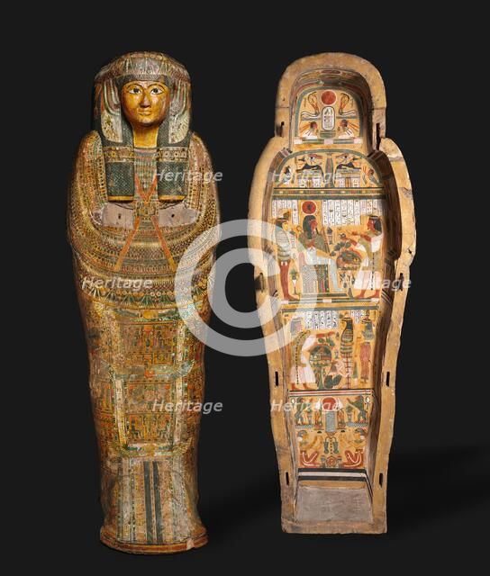 Coffin of Nesykhonsu, c. 976-889 BC. Creator: Unknown.