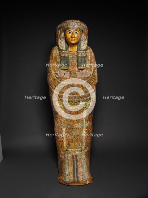 Coffin of Nesykhonsu (lid), c. 976-889 BC. Creator: Unknown.