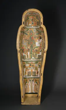 Coffin of Bakenmut, c. 1000-900 BC. Creator: Unknown