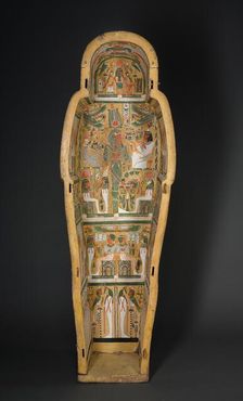 Coffin of Bakenmut, c. 1000-900 BC. Creator: Unknown