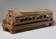 Coffin, Coptic, 4th century. Creator: Unknown