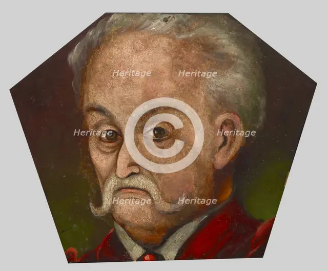 Coffin Portrait of Mr Nieborowski from Hyzne, c1740. Creator: Unknown.