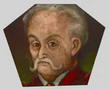Coffin Portrait of Mr Nieborowski from Hyzne, c1740. Creator: Unknown
