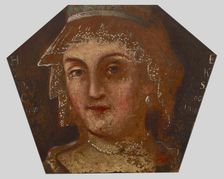 Coffin Portrait of Nieborowska from Hyzne, 1740. Creator: Unknown