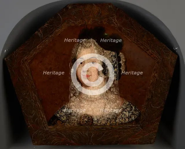 Coffin Portrait of an Unknown Woman, 2nd half of 17th century. Creator: Unknown.