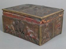 Coffret, French, 14th century. Creator: Unknown