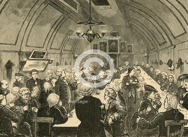 'Coger's Hall, from an old print', 1897. Creator: Unknown.