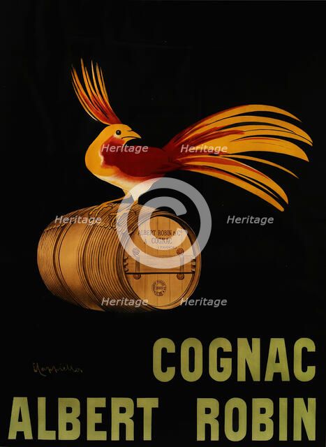 Cognac Albert Robin , 1906. Creator: Cappiello, Leonetto (1875-1942).